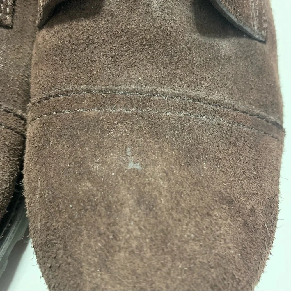 Tory Burch Suede 8 M Broome Lace Up Combat Boots